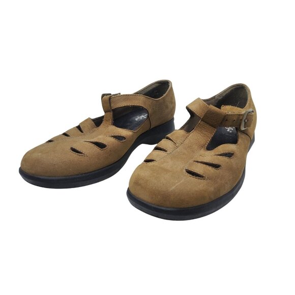 LifeStride Womens Brown Suede Mary Jane Comfort Shoes Size 8 - Picture 4 of 7